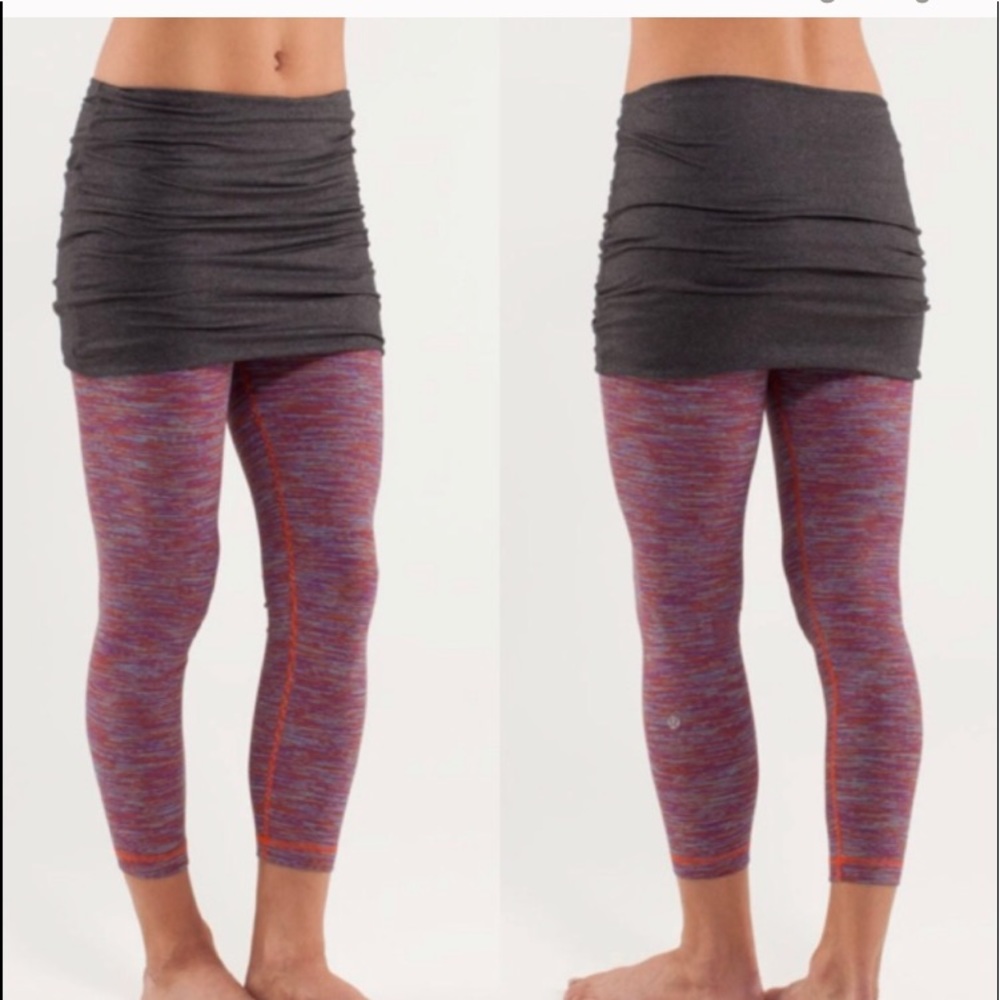 Lululemon skort crop pants 10